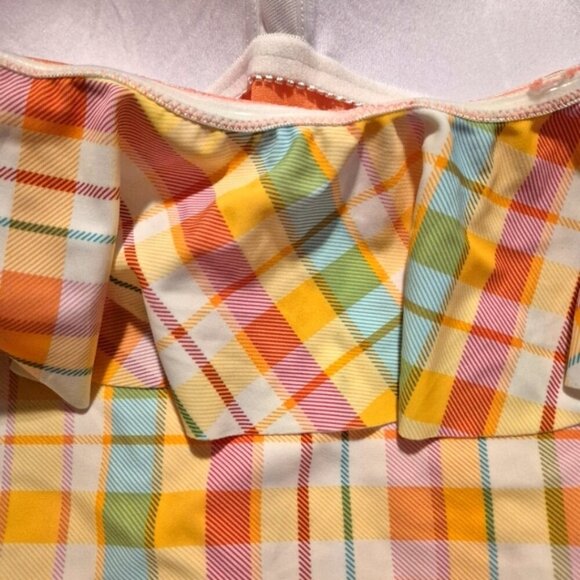 Bleu Rod Beatie women's size 12 Hip to be Square ruched 1 piece swim suit, NEW - Picture 5 of 11